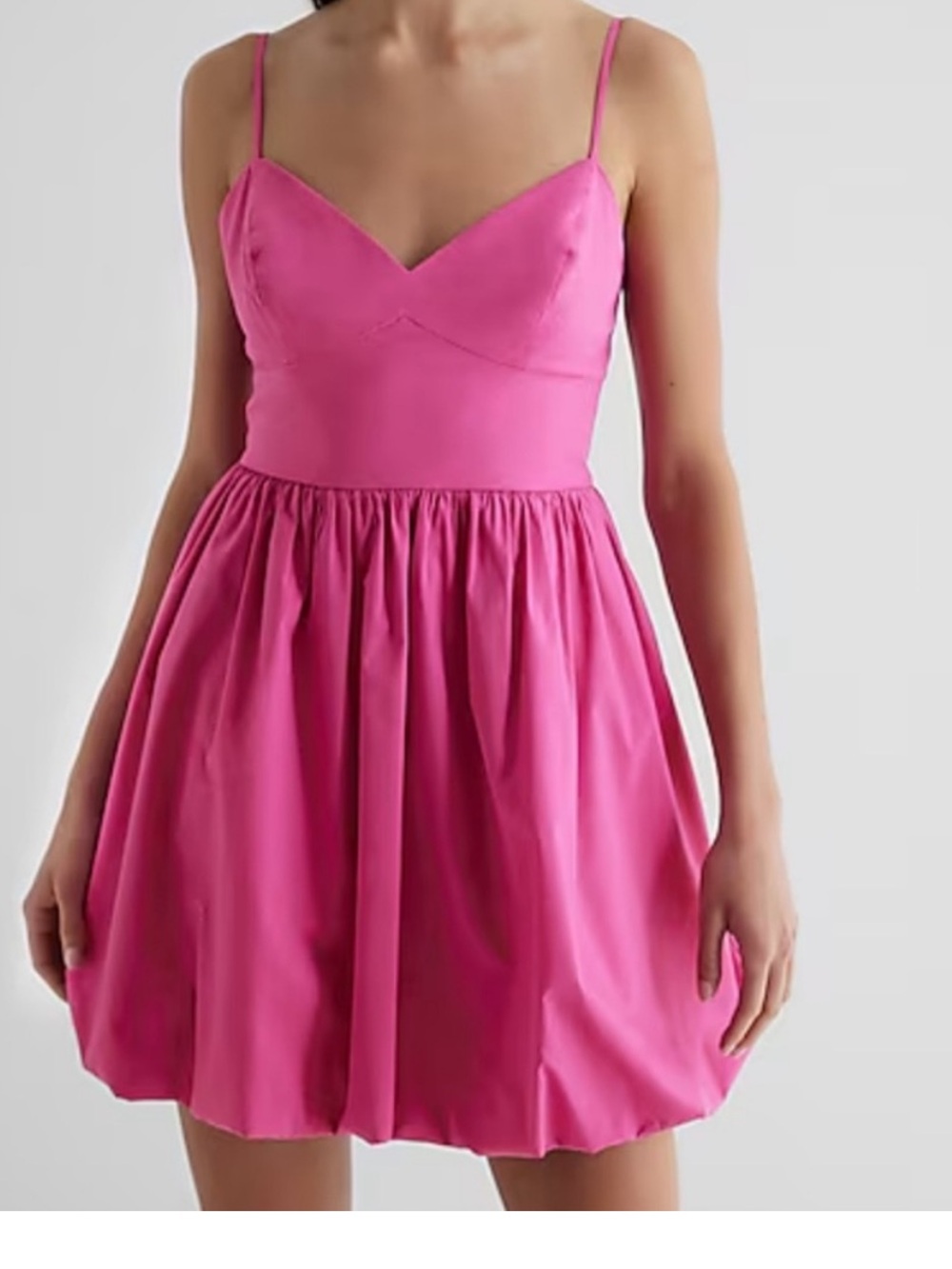 EXPRESS NWT Bubble Skirt Mini Dress